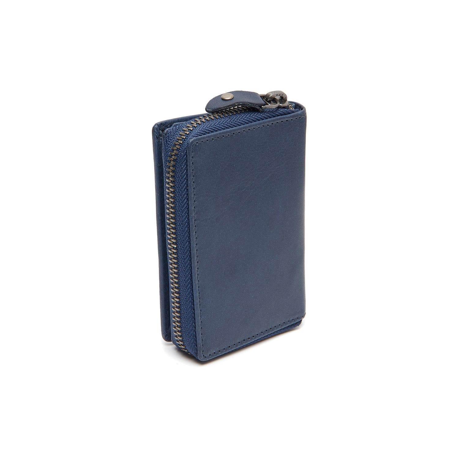 Navy Leather Wallet Sionel, detail view 4