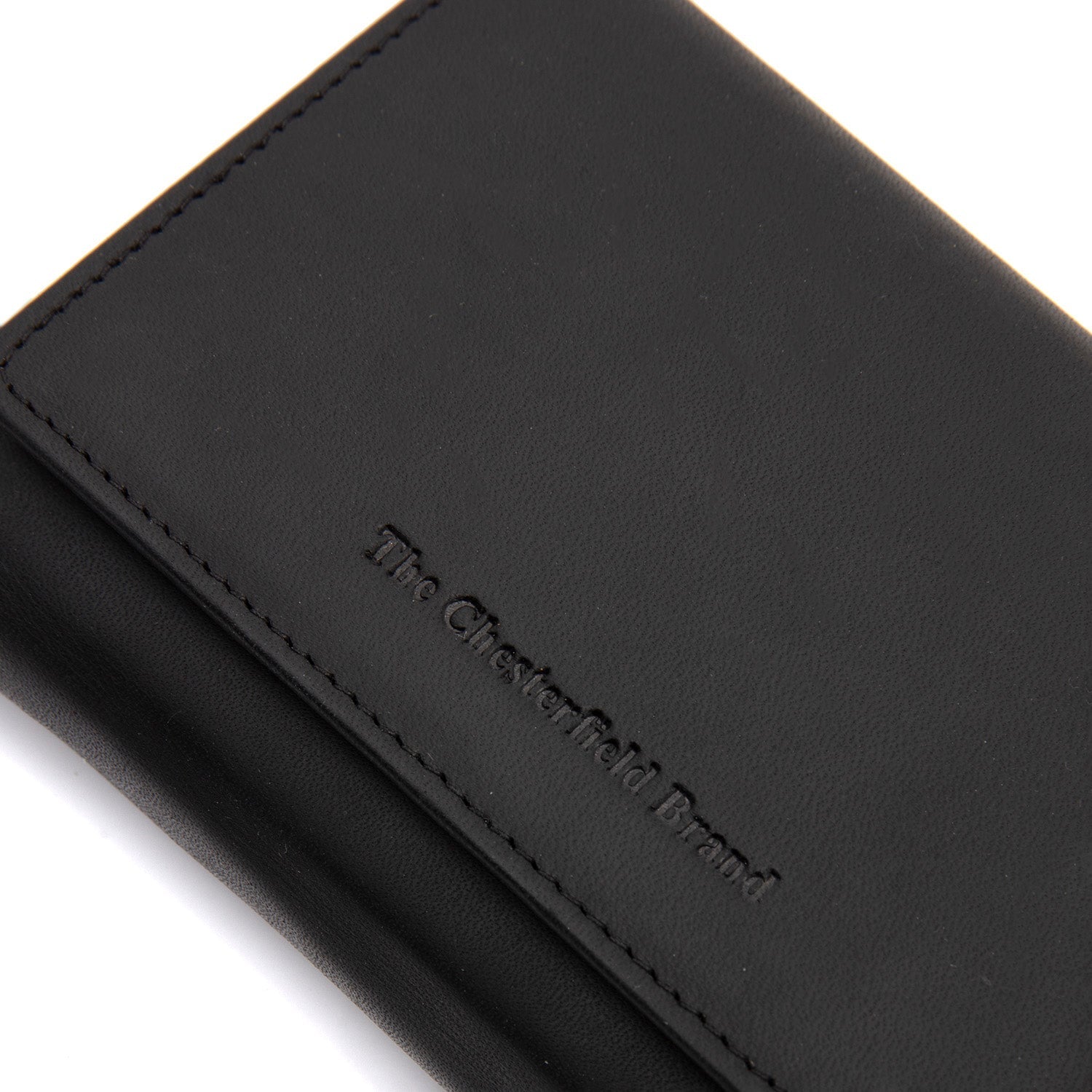Black Leather Wallet Sorraia, detail view 3