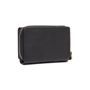 Black Leather Wallet Sorraia, detail view 4