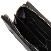 Black Leather Wallet Sorraia, product view 2