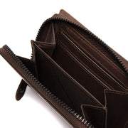 Brown Leather Wallet Sorraia, product view 3