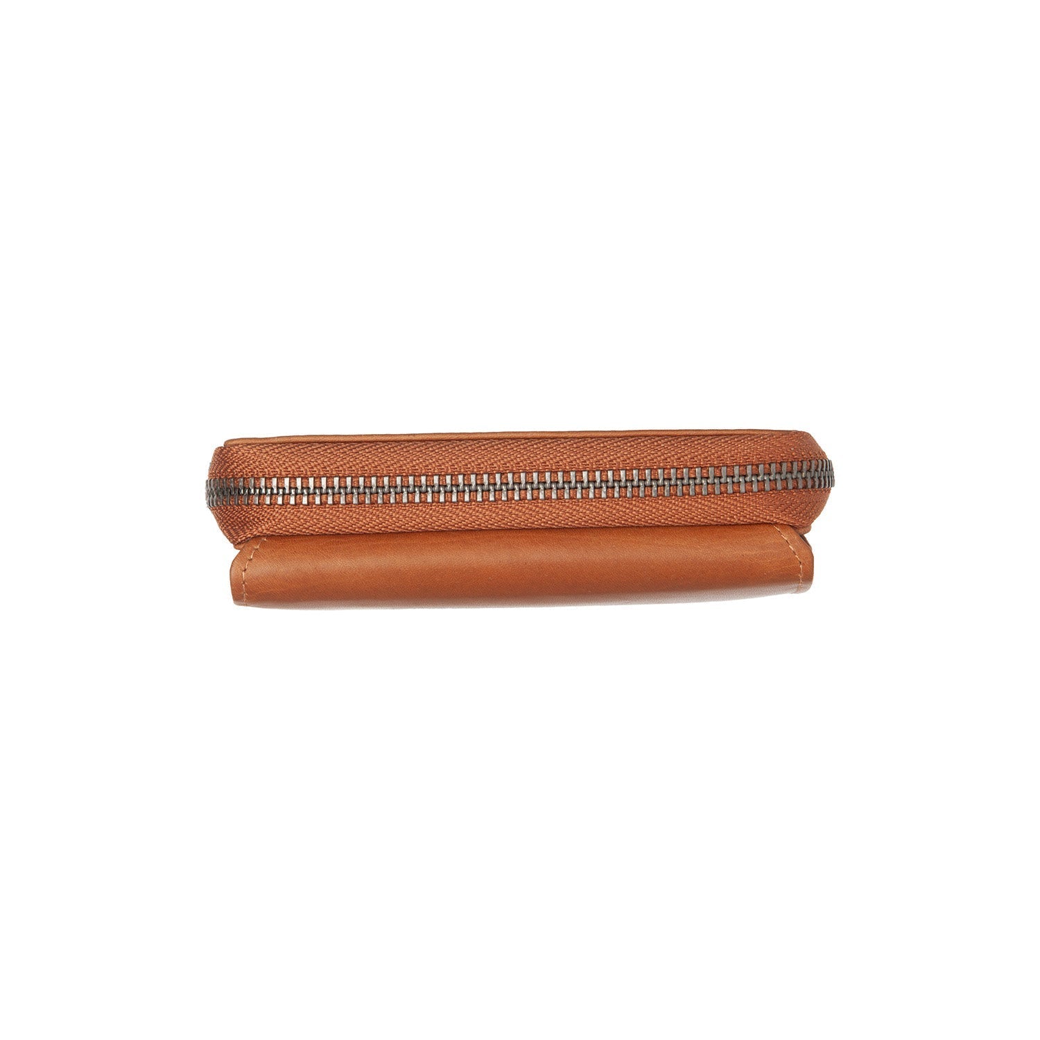 Cognac Leather Wallet Sorraia, detail view 1