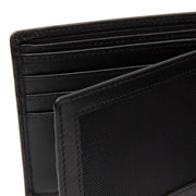 Black Leather Wallet Stephens, detail view 5