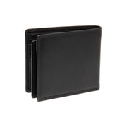 Black Leather Wallet Stephens, detail view 6