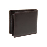 Brown Leather Wallet Stephens, detail view 4