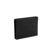 Black Leather Wallet Timo, detail view 3