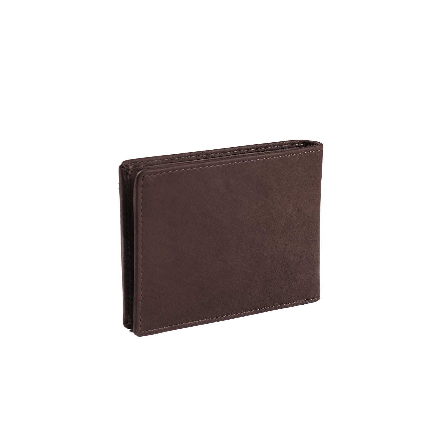 Brown Leather Wallet Timo, product view 3