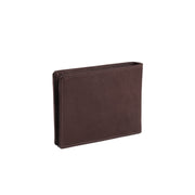 Brown Leather Wallet Timo, product view 3