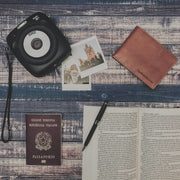 Cognac Leather Wallet Timo, product view 2