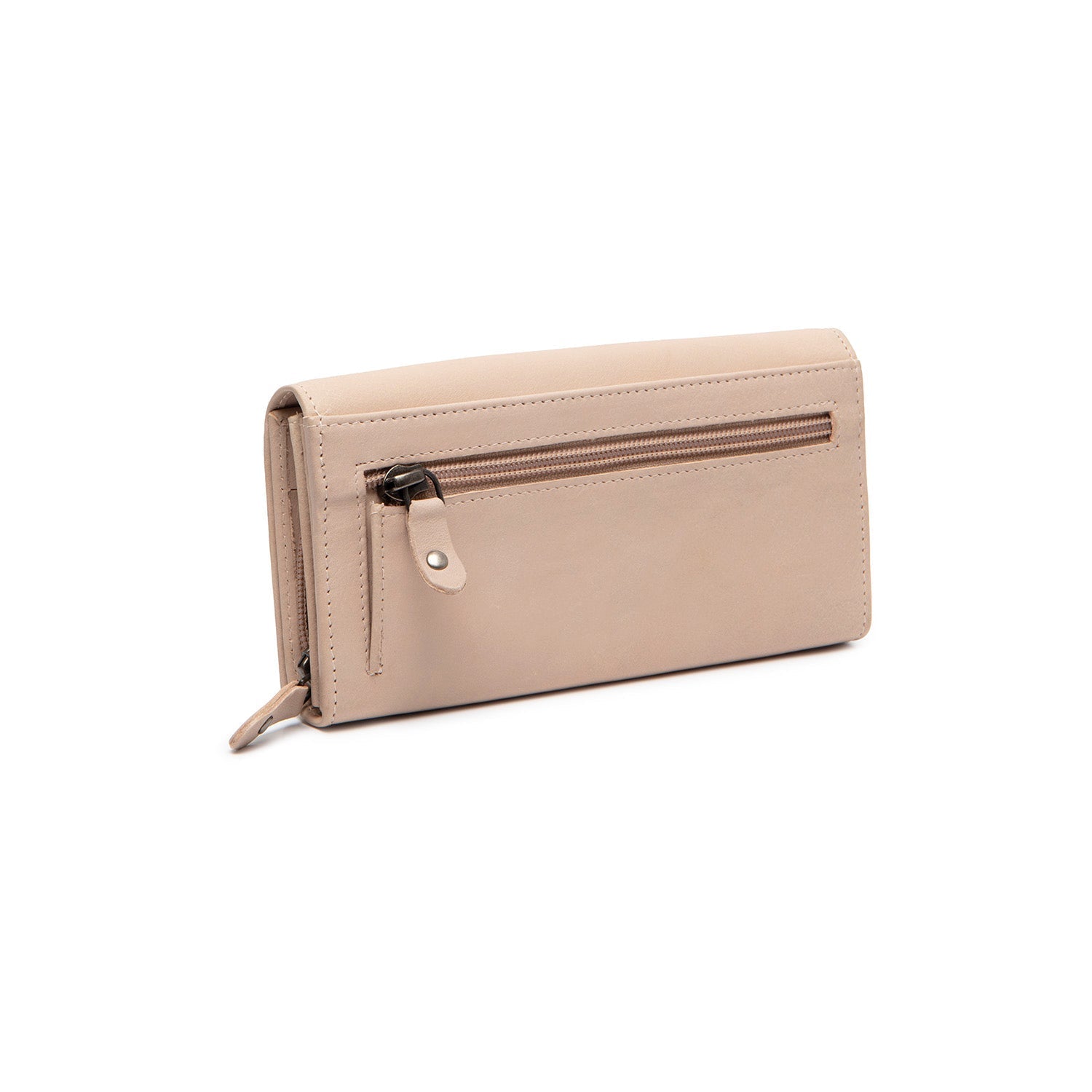 Beige Leather Wallet Valetta, detail view 4