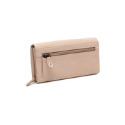 Beige Leather Wallet Valetta, detail view 4