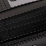 Black Leather Wallet Valetta, detail view 1