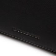Black Leather Wallet Valetta, detail view 3