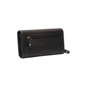 Black Leather Wallet Valetta, detail view 4