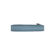 Sky Blue Leather Wallet Valetta, detail view 1