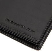 Black Leather Wallet Vincent, detail view 1