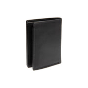 Black Leather Wallet Vincent, detail view 4