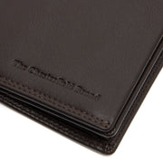 Brown Leather Wallet Vincent, detail view 1