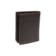 Brown Leather Wallet Vincent, detail view 4