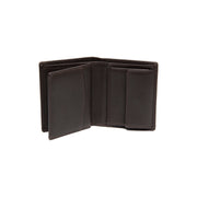 Brown Leather Wallet Vincent, product view 2