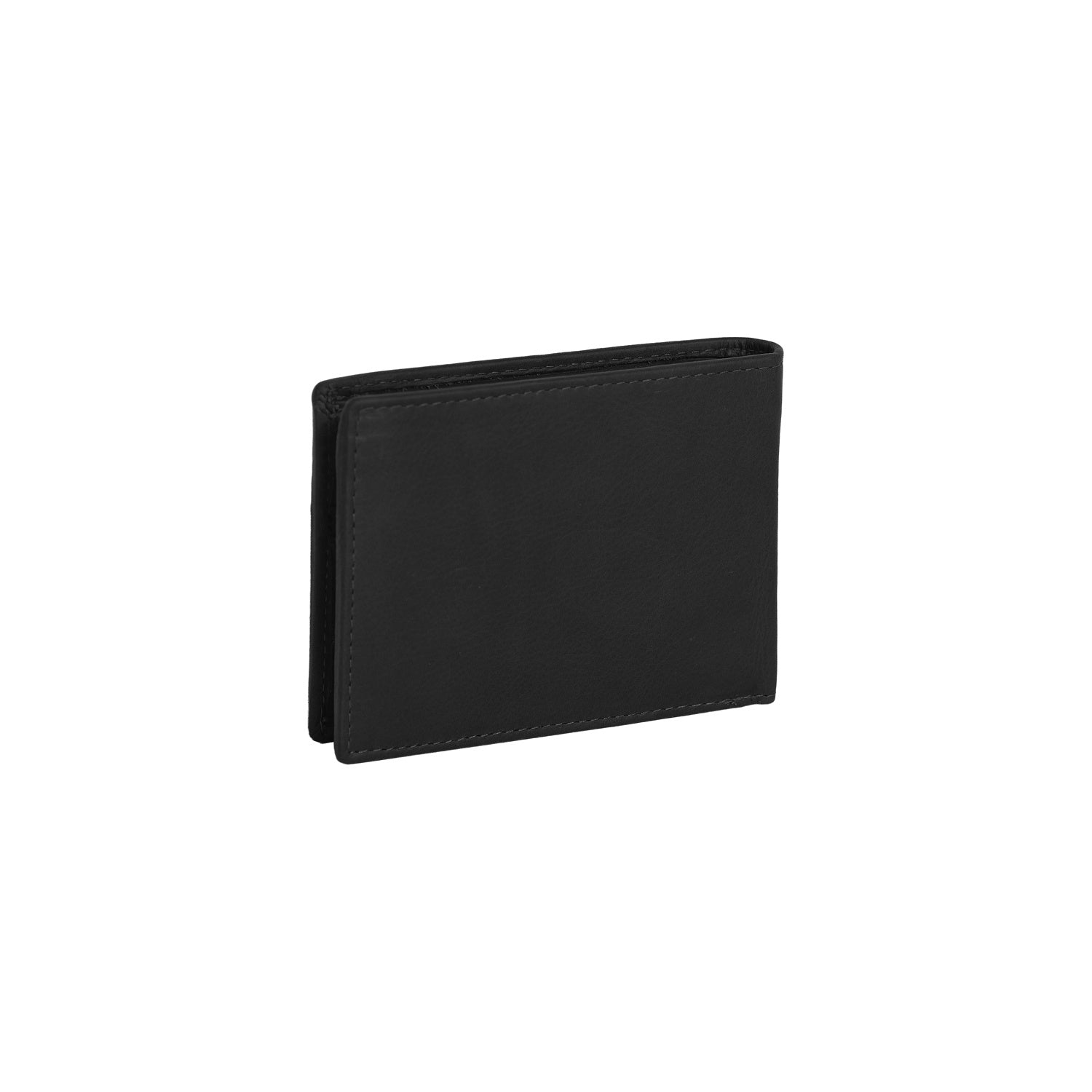 Black Leather Wallet Walid, detail view 4