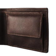 Brown Leather Wallet Walid, detail view 1