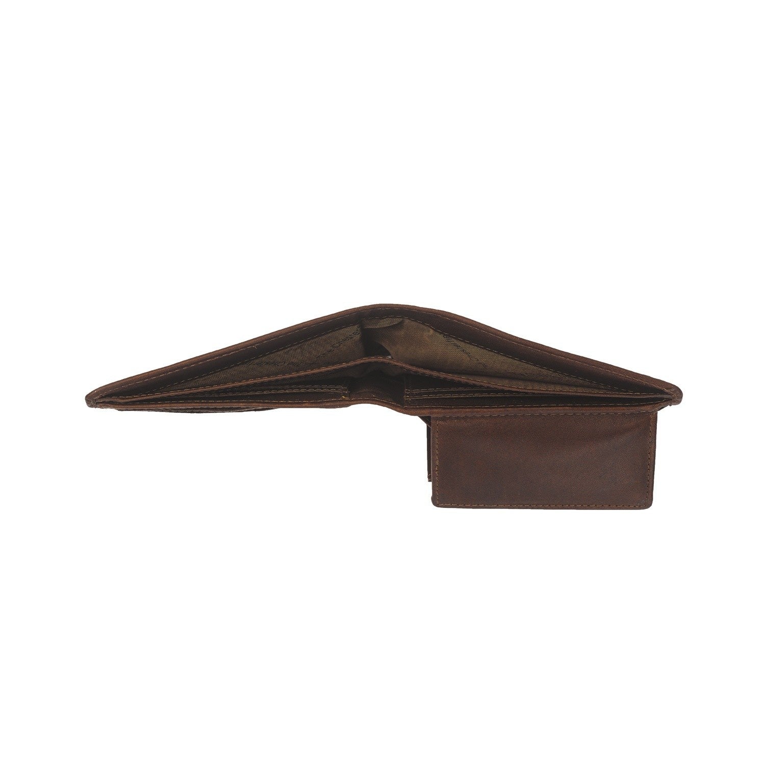 Brown Leather Wallet Walid, detail view 3