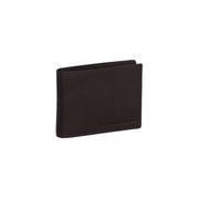 Brown Leather Wallet Walid, front view