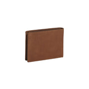 Cognac Leather Wallet Walid, detail view 5