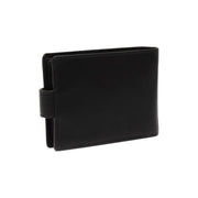 Black Leather Wallet Yamba, detail view 4