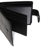 Black Leather Wallet Yamba, product view 3