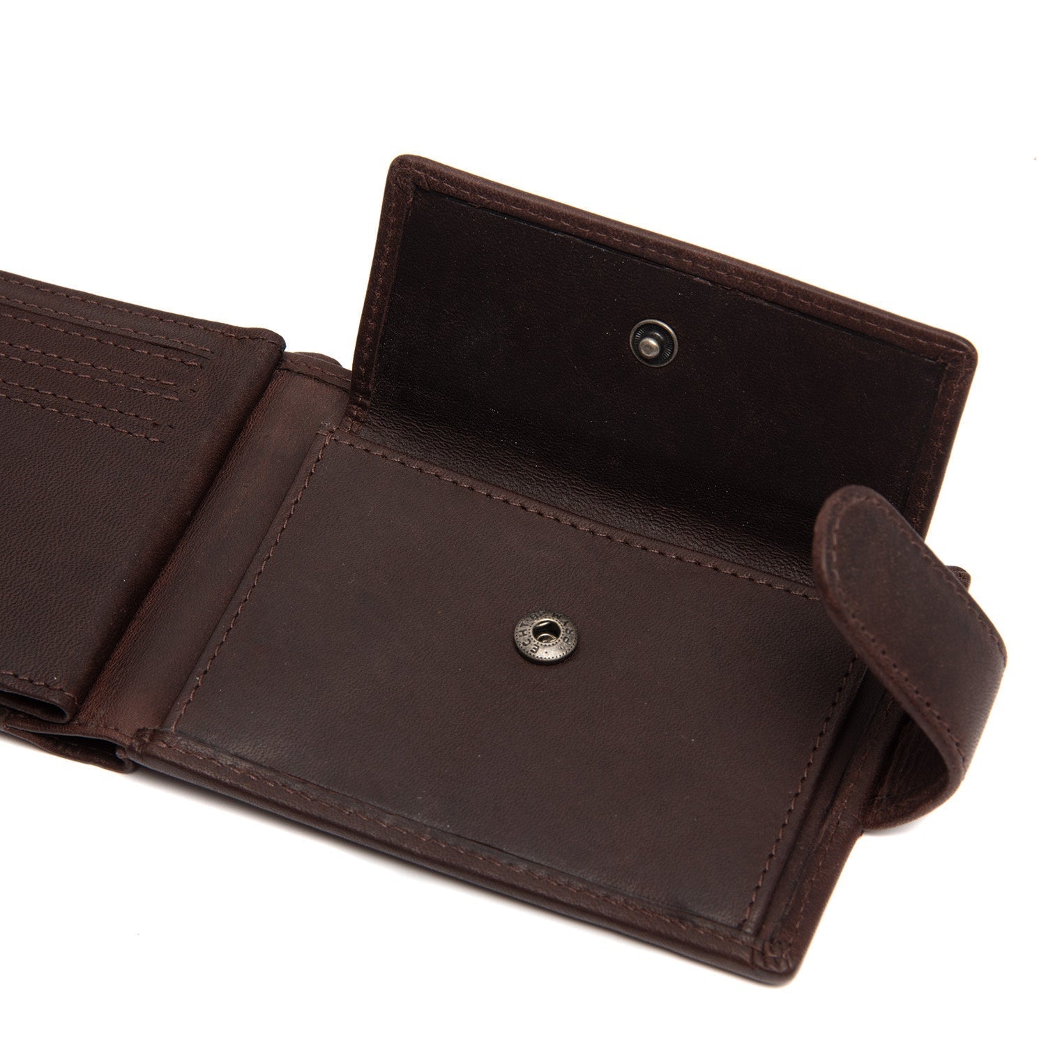 Brown Leather Wallet Yamba, detail view 1