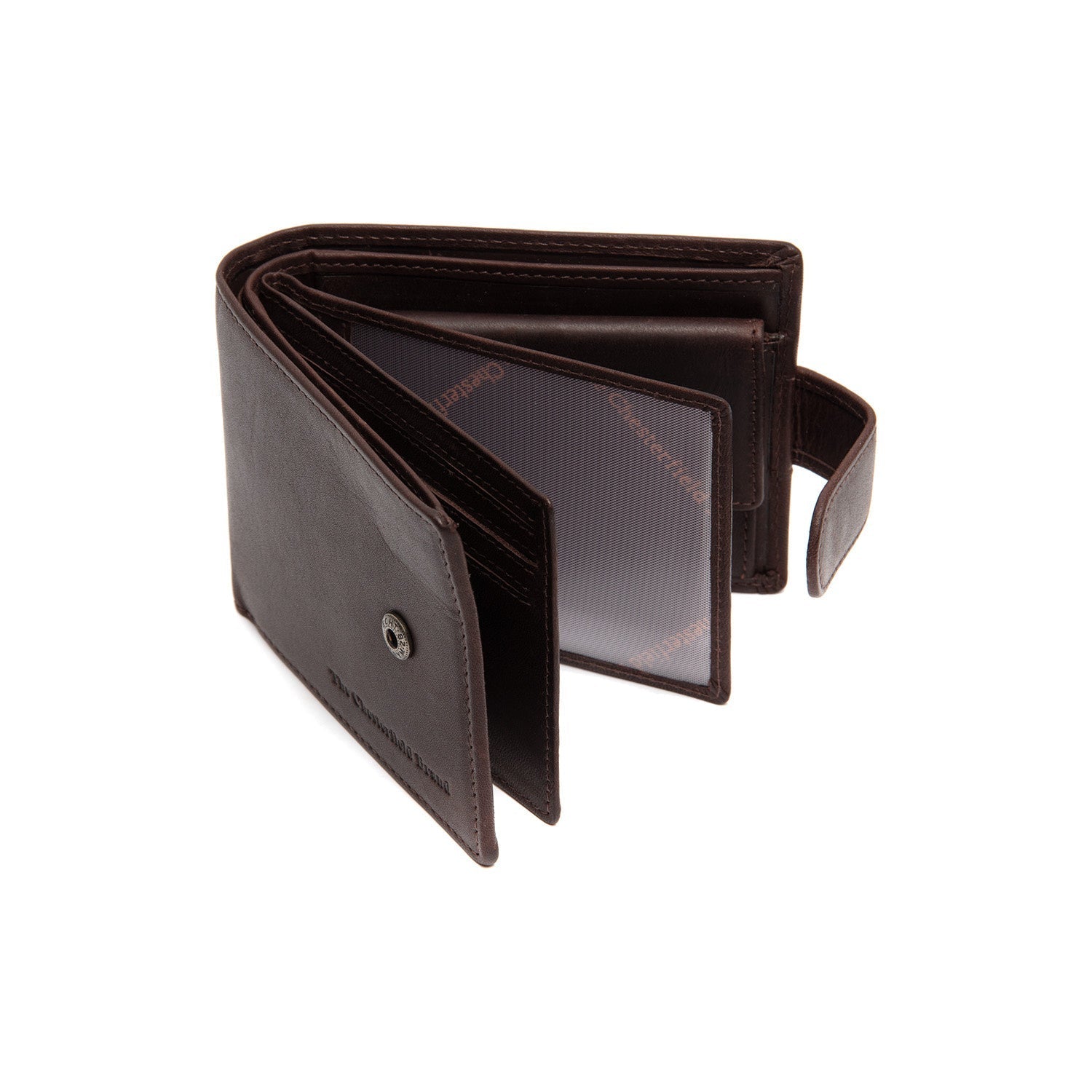 Brown Leather Wallet Yamba, product view 3