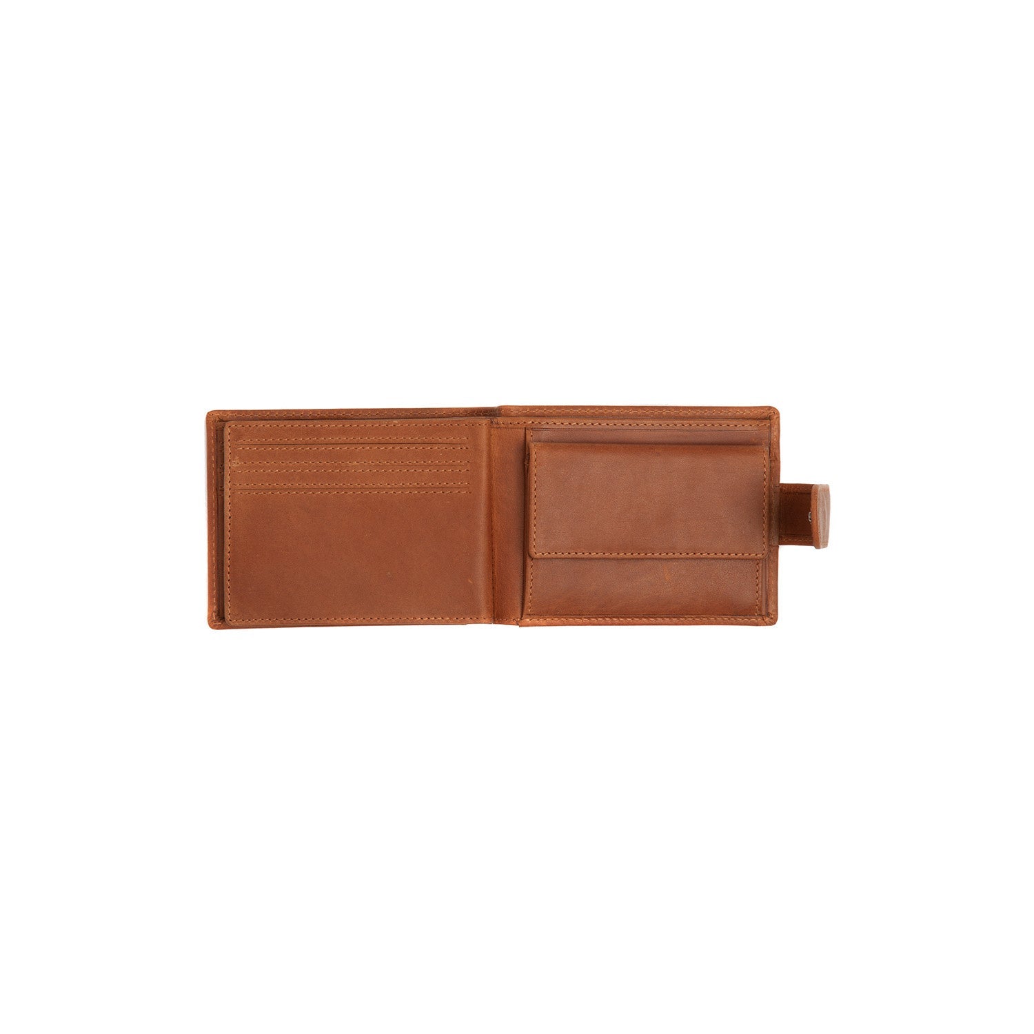 Cognac Leather Wallet Yamba, detail view 1
