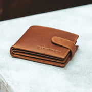 Cognac Leather Wallet Yamba, product view 2
