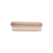 Beige Leather Wallet Zelan, detail view 3