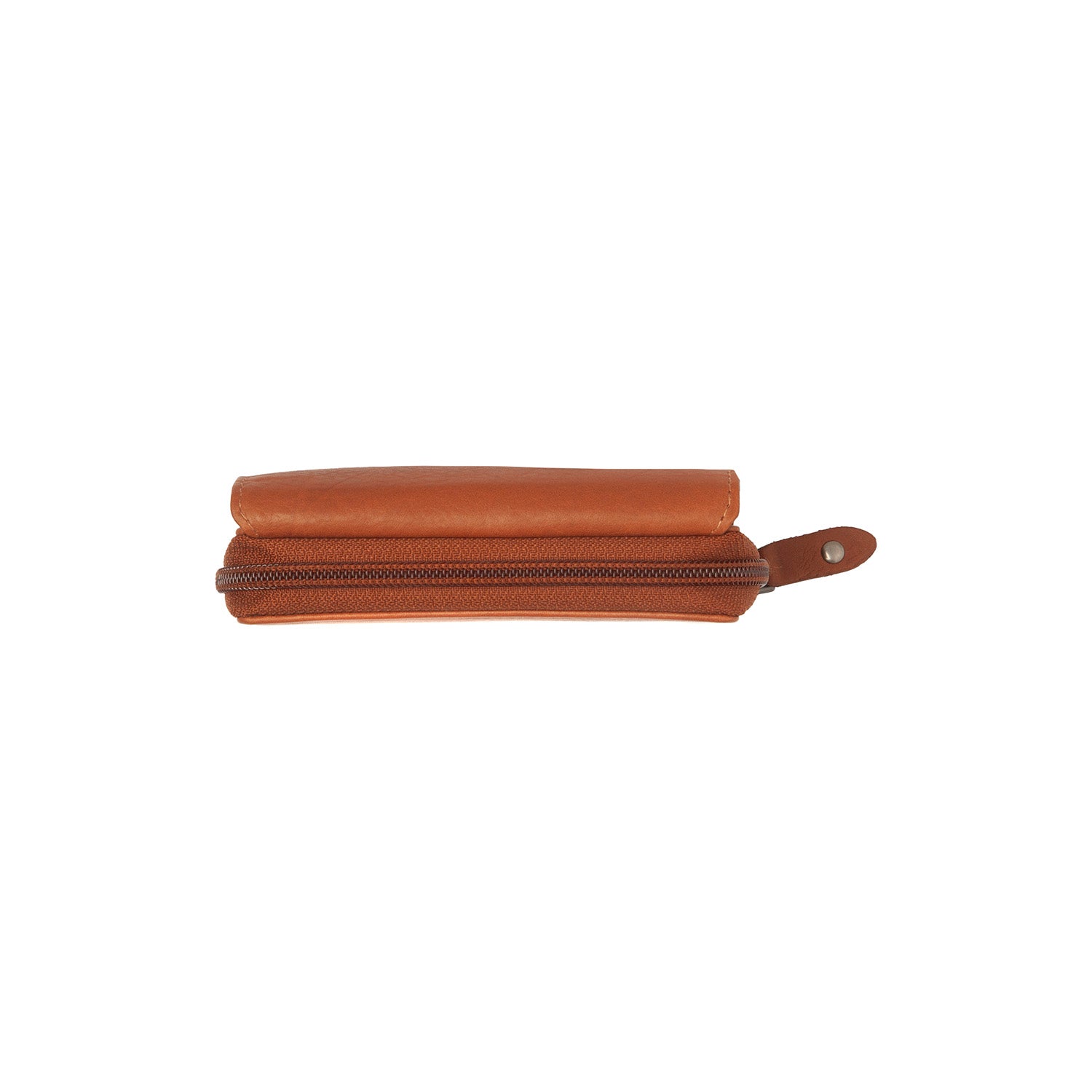 Cognac Leather Wallet Zelan, detail view 1