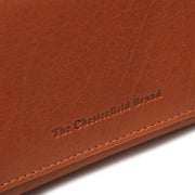 Cognac Leather Wallet Zelan, product view 2