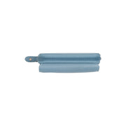 Sky Blue Leather Wallet Zelan, detail view 3