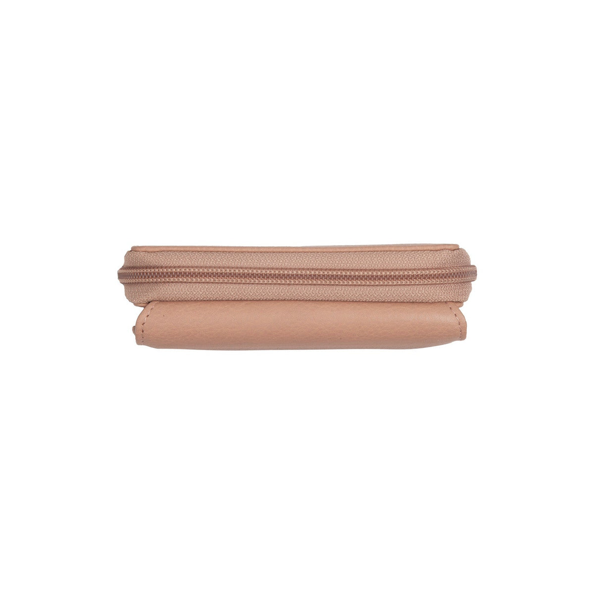 Vintage Rose Leather Wallet Zelan, detail view 3
