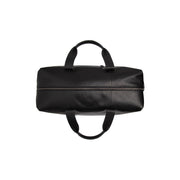 Black Leather Weekender Bag Conor, detail view 1