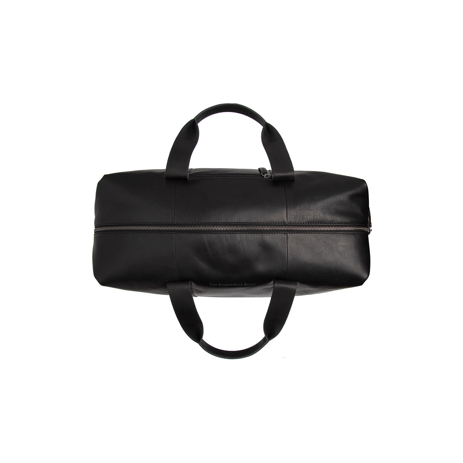 Black Leather Weekender Bag Conor, detail view 1