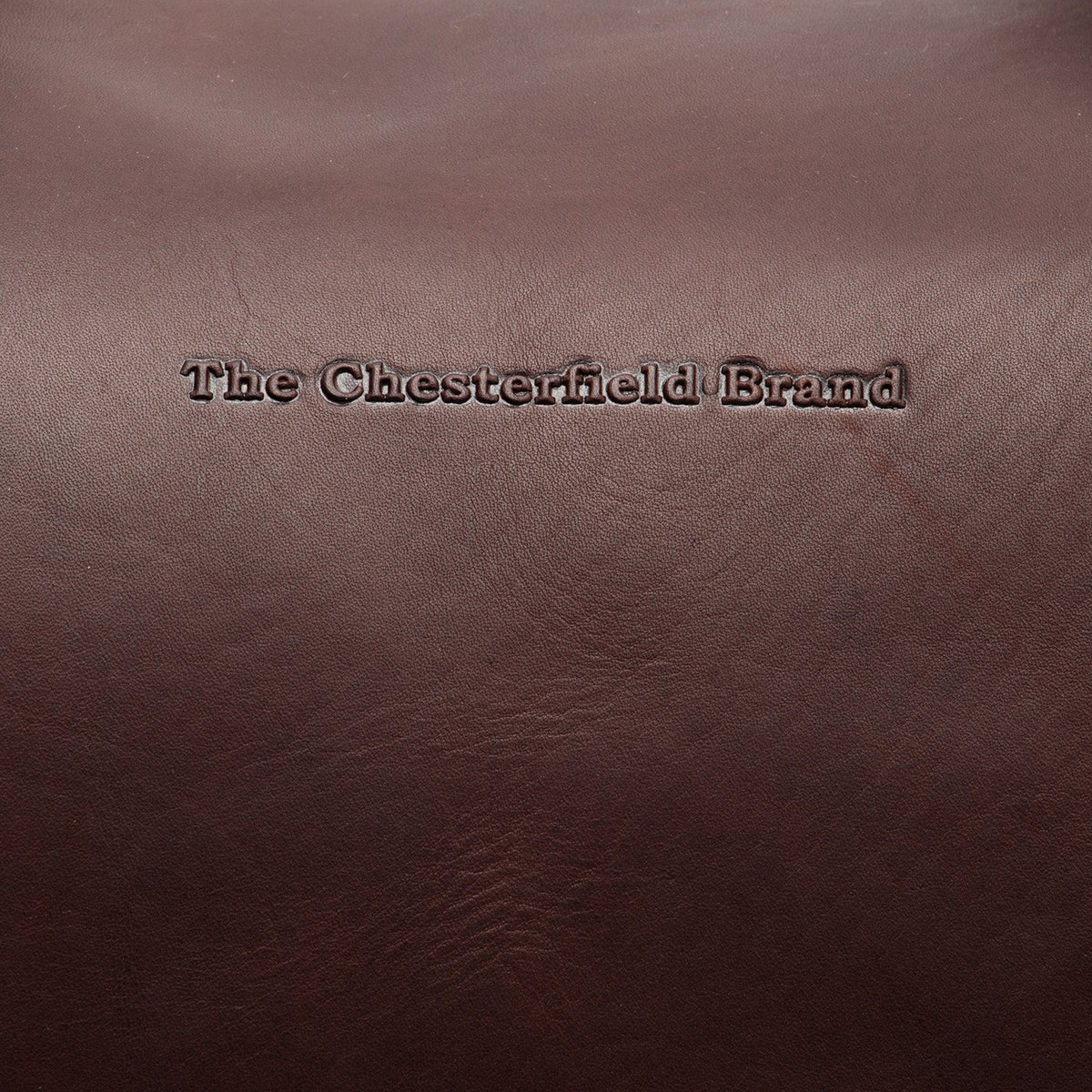 Brown Leather Weekender Bag Conor, detail view 6