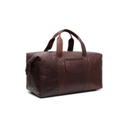 Brown Leather Weekender Bag Conor, detail view 8