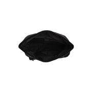 Black Leather Weekender Bag Lazio, detail view 1