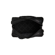 Black Leather Weekender Bag Liam, detail view 1