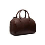 Brown Leather Weekender Bag Liam, detail view 6