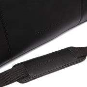 Black Leather Weekender Bag Mark, detail view 5