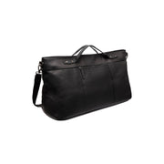 Black Leather Weekender Bag Mark, detail view 6
