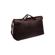 Brown Leather Weekender Bag Mark, detail view 4